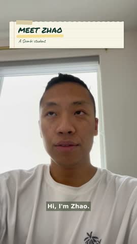 Zhao in the case video